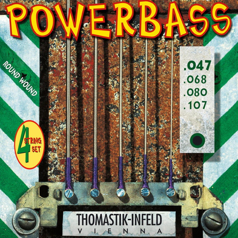 THOMASTIК Комплект струн Thomastik Powerbass для бас-гітари Струни для бас-гітари