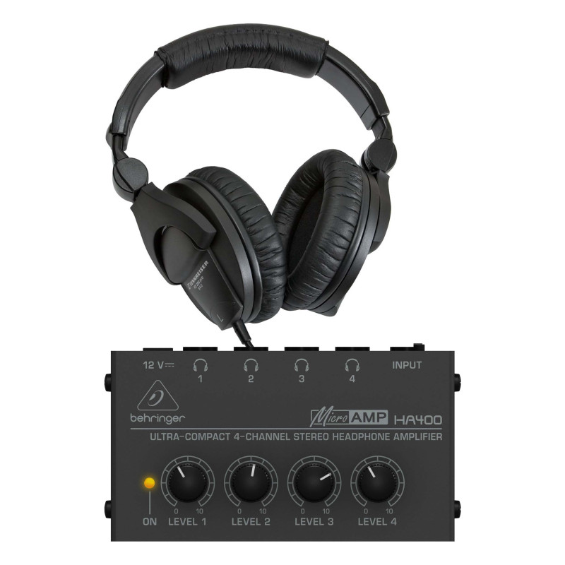 BEHRINGER HA400-EU Усилитель для наушников 4 кан.