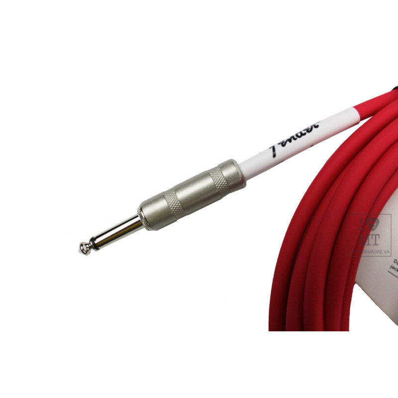 FENDER CABLE ORIGINAL SERIES 18.6' FIESTA RED Кабель інструментальний