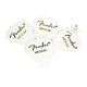 FENDER 351 WHITE PICK GROSS MEDIUM Медіатор