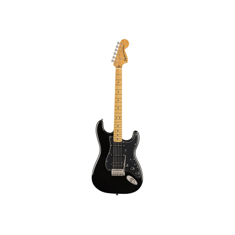 SQUIER by FENDER CLASSIC VIBE '70s STRATOCASTER HSS MN BLACK Электрогитара