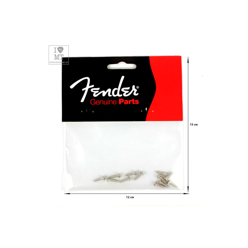 FENDER MOUNTING SCREWS FOR PICKGUARD/CONTROL PLATE '50S ERA TELE Набір гвинтів