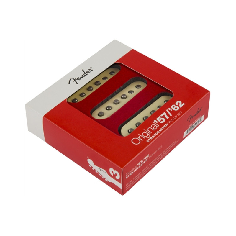 FENDER ORIGINAL '57/'62 STRAT PICKUPS AGED WHITE Набір звукознімачів