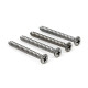FENDER 4-BOLT NECK PLATE VINTAGE-STYLE CHROME Пластина для кріплення грифа