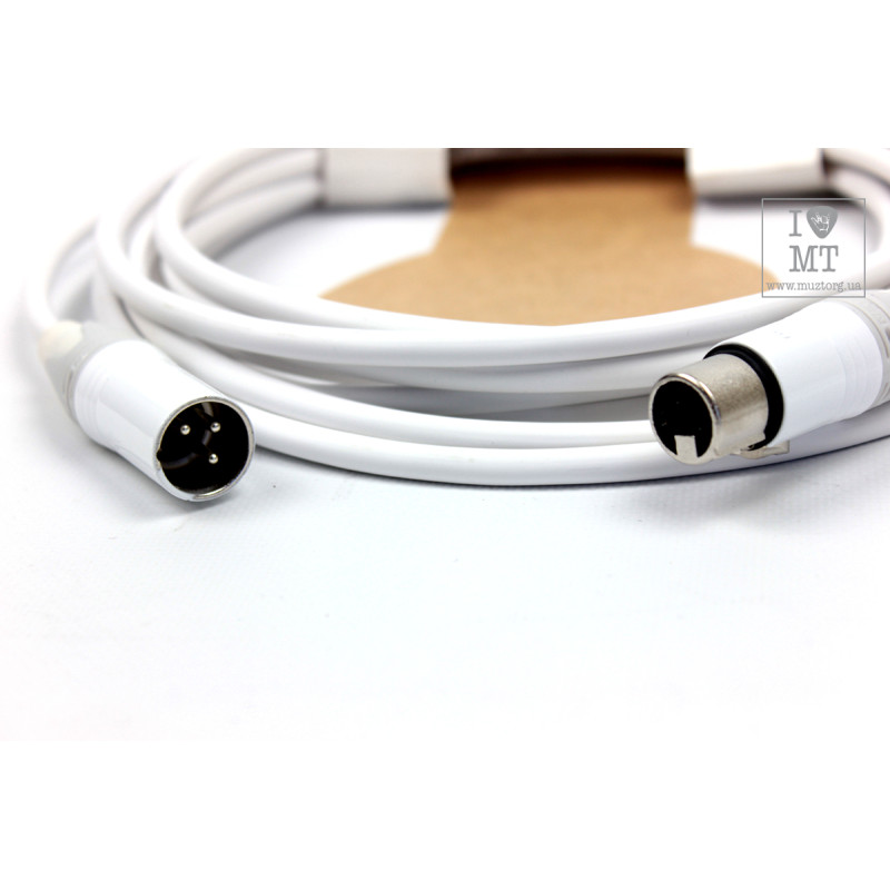 KLOTZ ICE ROCK MIC CABLE WHITE 5 M Кабель мікрофонний
