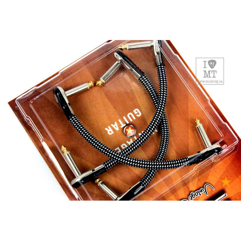 KLOTZ VINTAGE 59 PANCAKE PRO PATCH CABLE 15 CM Кабель инструментальный
