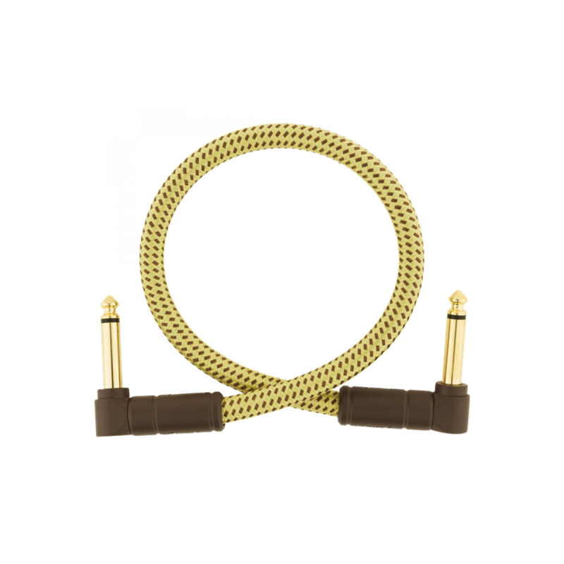 FENDER CABLE DELUXE SERIES 1' TWEED Кабель інструментальний