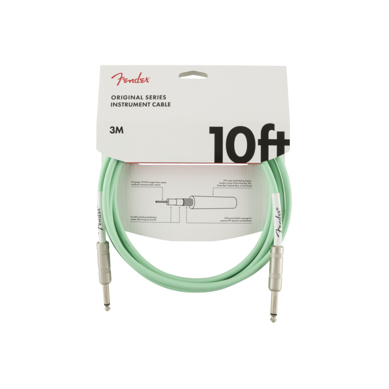 FENDER CABLE ORIGINAL SERIES 10' SFG Кабель інструментальний