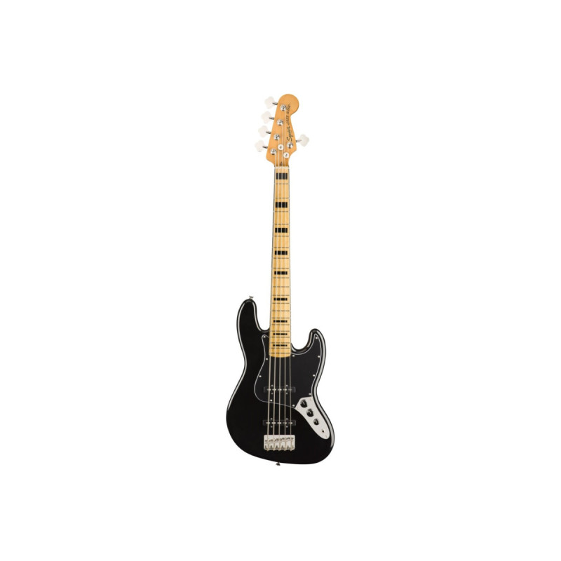 SQUIER by FENDER CLASSIC VIBE \'70s JAZZ BASS V MN BLACK Бас-гітара