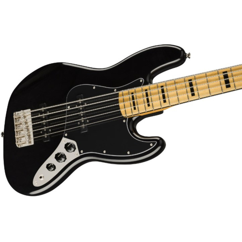 SQUIER by FENDER CLASSIC VIBE \'70s JAZZ BASS V MN BLACK Бас-гітара