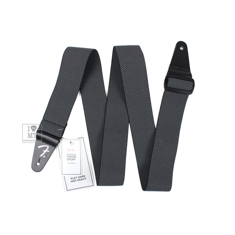 Гитарный ремень FENDER STRAP 2" WEIGHLESS TWEED GREY