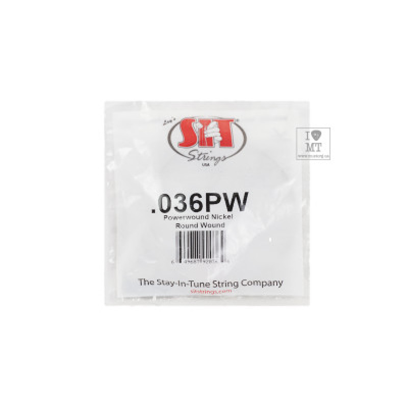 Струна для електрогітари SIT STRINGS 036PW
