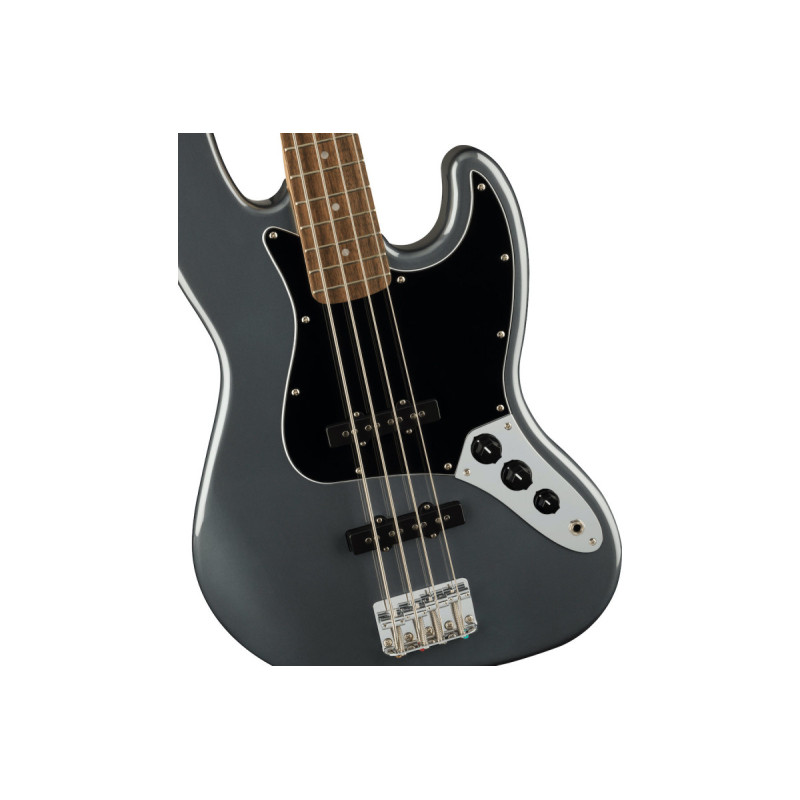 SQUIER by FENDER AFFINITY SERIES JAZZ BASS LR CHARCOAL FROST METALLIC Бас-гітара