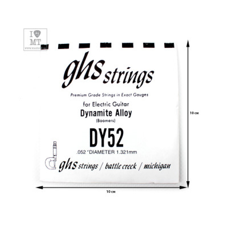 Струна для електрогітари GHS STRINGS DY52
