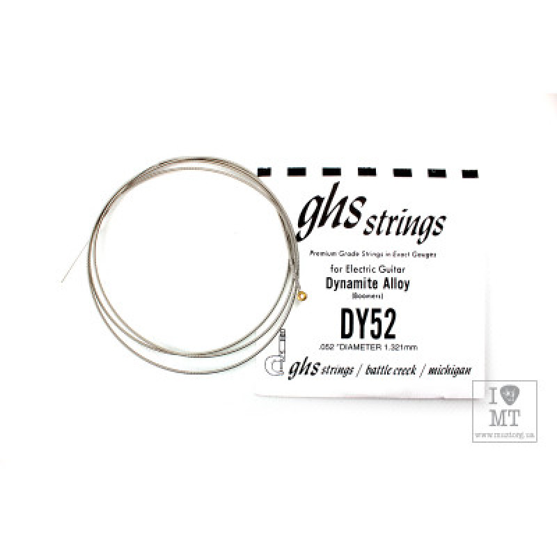 Струна для електрогітари GHS STRINGS DY52