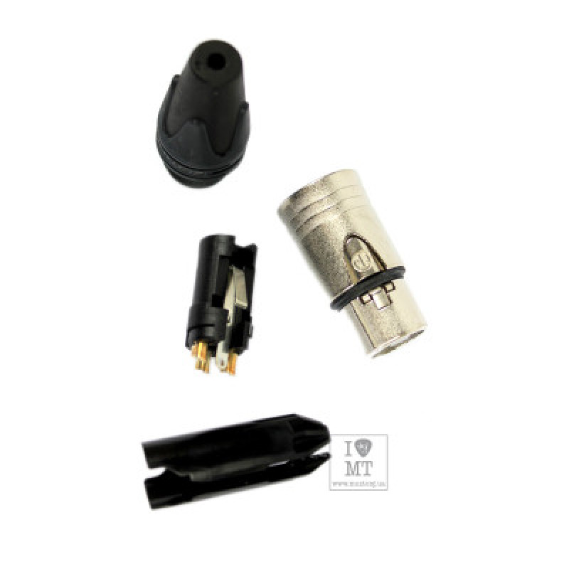Конектор XLR 3-pin female (мама) QUIK LOK NC354 Neutrik NC3FXX