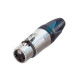 Конектор XLR 3-pin female (мама) QUIK LOK NC354 Neutrik NC3FXX
