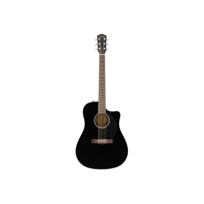 FENDER CD-60SCE BLACK WN Гітара електроакустична
