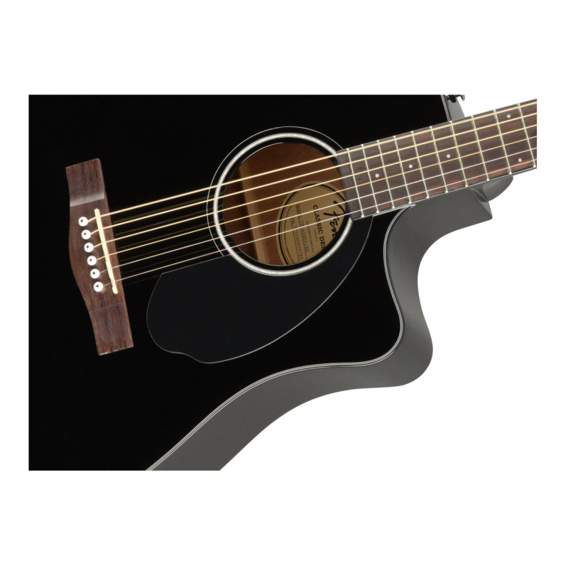 FENDER CD-60SCE BLACK WN Гітара електроакустична