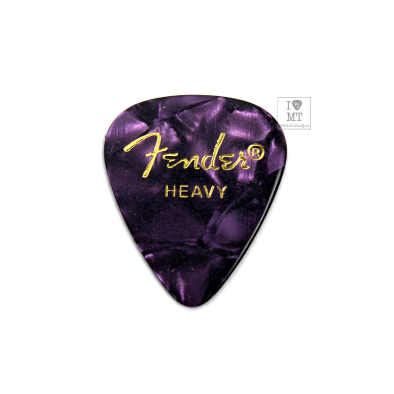 FENDER 351 PICKS PURPLE MOTO HEAVY Медіатор