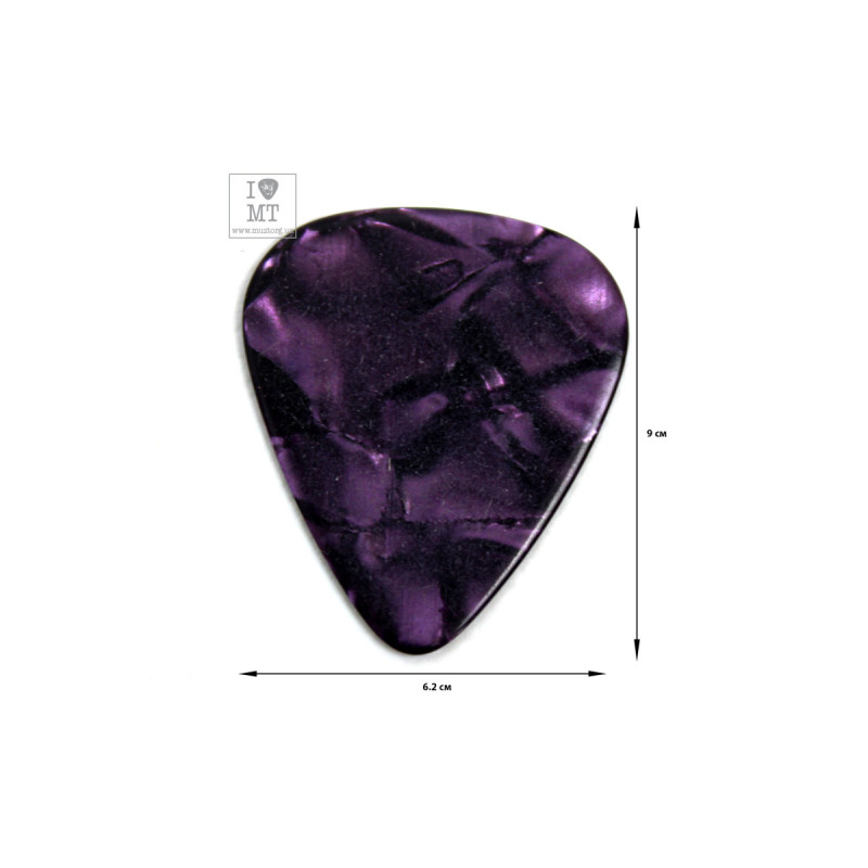 FENDER 351 PICKS PURPLE MOTO HEAVY Медіатор
