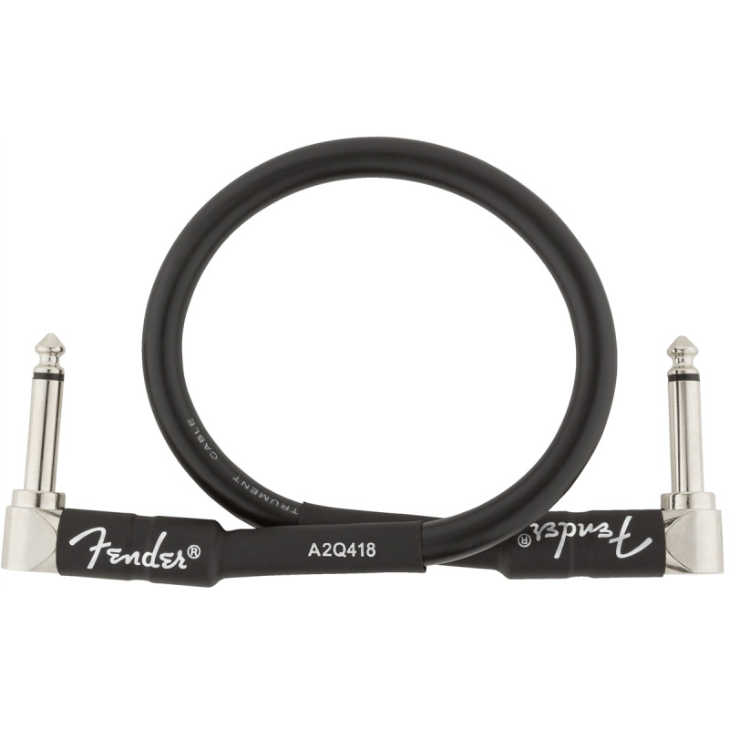 FENDER CABLE PROFESSIONAL SERIES 1' BLACK Кабель інструментальний