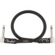 FENDER CABLE PROFESSIONAL SERIES 1' BLACK Кабель інструментальний