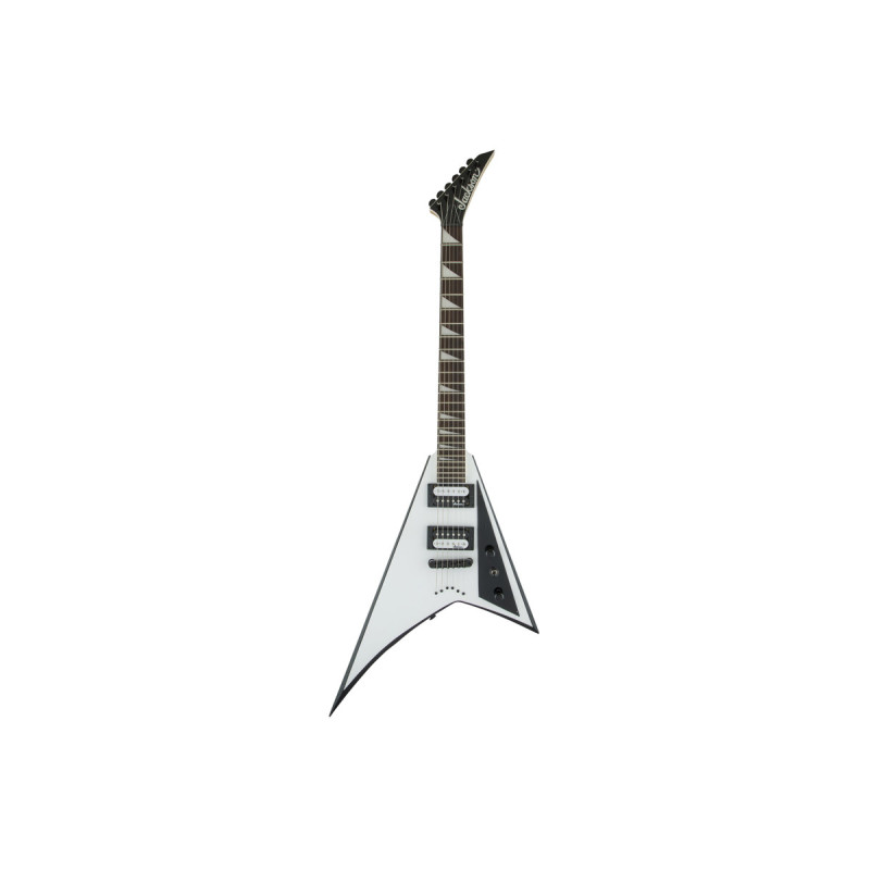 JACKSON JS32T RHOADS AH WHITE WITH BLACK BEVELS Електрогітара