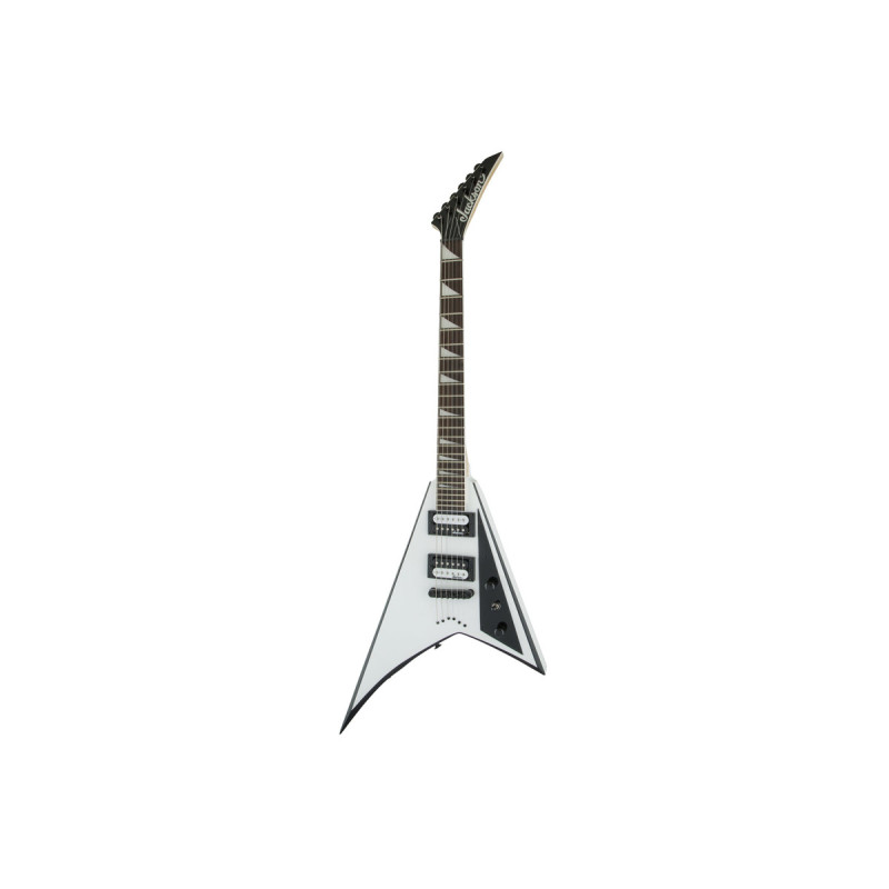 JACKSON JS32T RHOADS AH WHITE WITH BLACK BEVELS Електрогітара