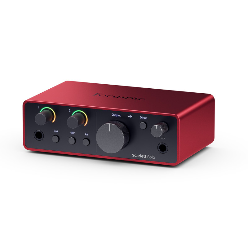 FOCUSRITE Scarlett Solo 4th Gen Аудіоінтерфейс