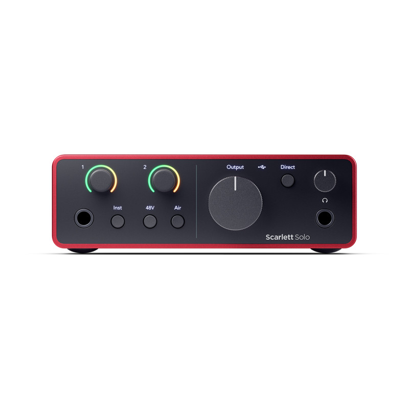 FOCUSRITE Scarlett Solo 4th Gen Аудіоінтерфейс