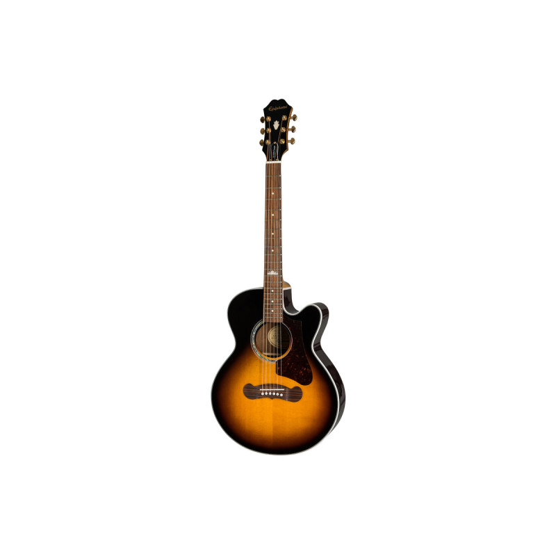 Гітара електроакустична EPIPHONE J-200 EC STUDIO PARLOR VINTAGE SUNBURST