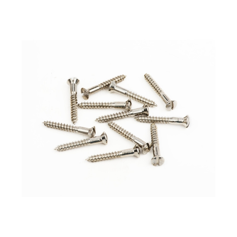 FENDER PURE VINTAGE SLOTTED TELECASTER BRIDGE-STRAP BUTTON MOUNTING SCREWS Гвинт
