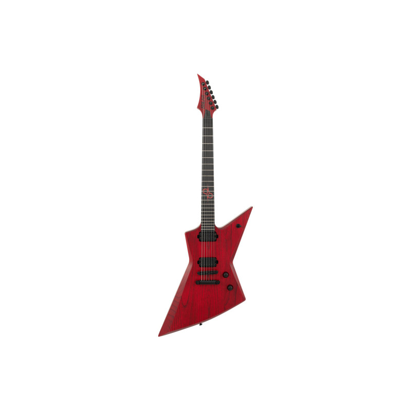 SOLAR GUITARS E2.6ROP+ BLOOD RED MATTE OPEN PORE Електрогітара