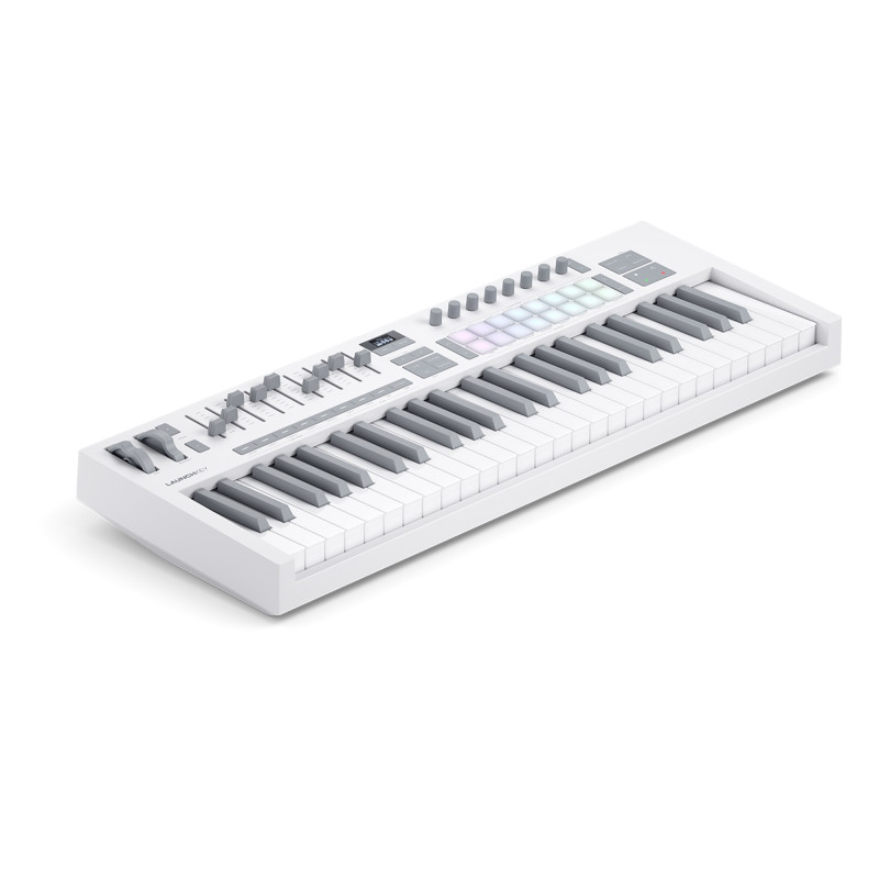 NOVATION Launchkey 49 MK4 White Edition MIDI клавиатура