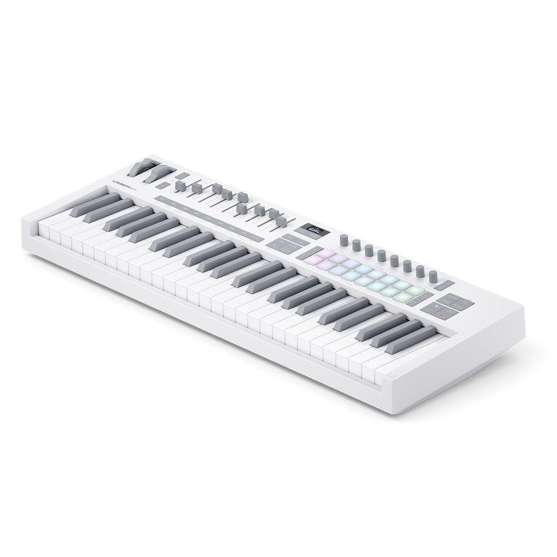 NOVATION Launchkey 49 MK4 White Edition MIDI клавиатура