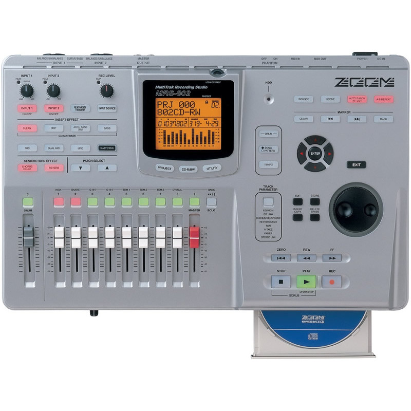 ZOOM MRS-802 CD