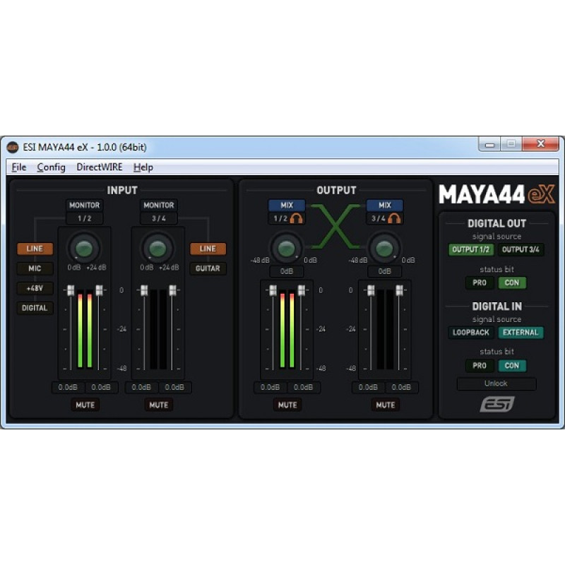 ESI MAYA44 eX Звукова карта