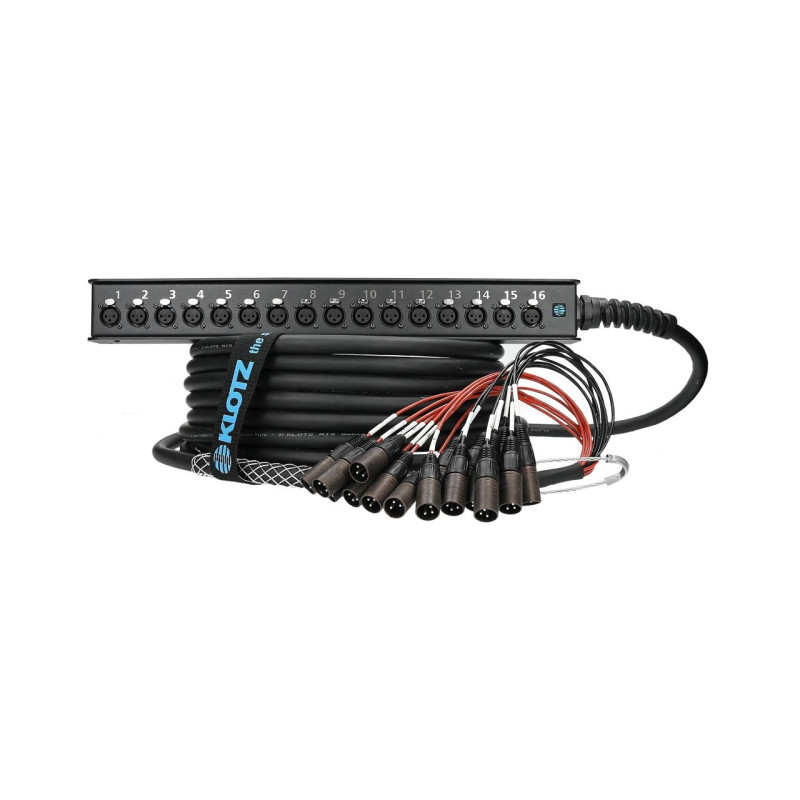 KLOTZ SLW160XE10 Мультикор StraightLink стейджбокс 16×XLR 10 м