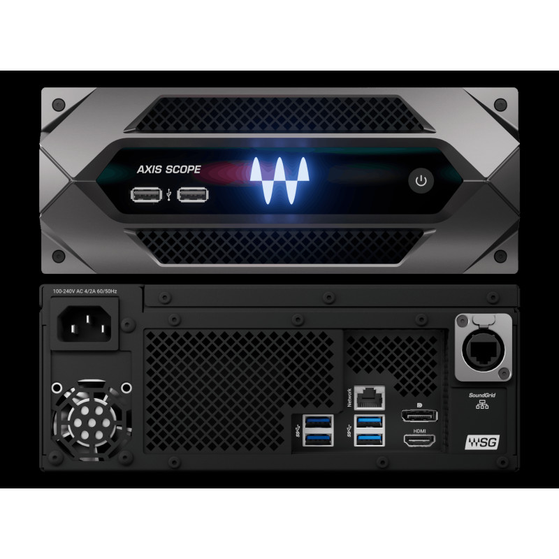 eMotion LV1 64-Channel Mixer + Axis Scope