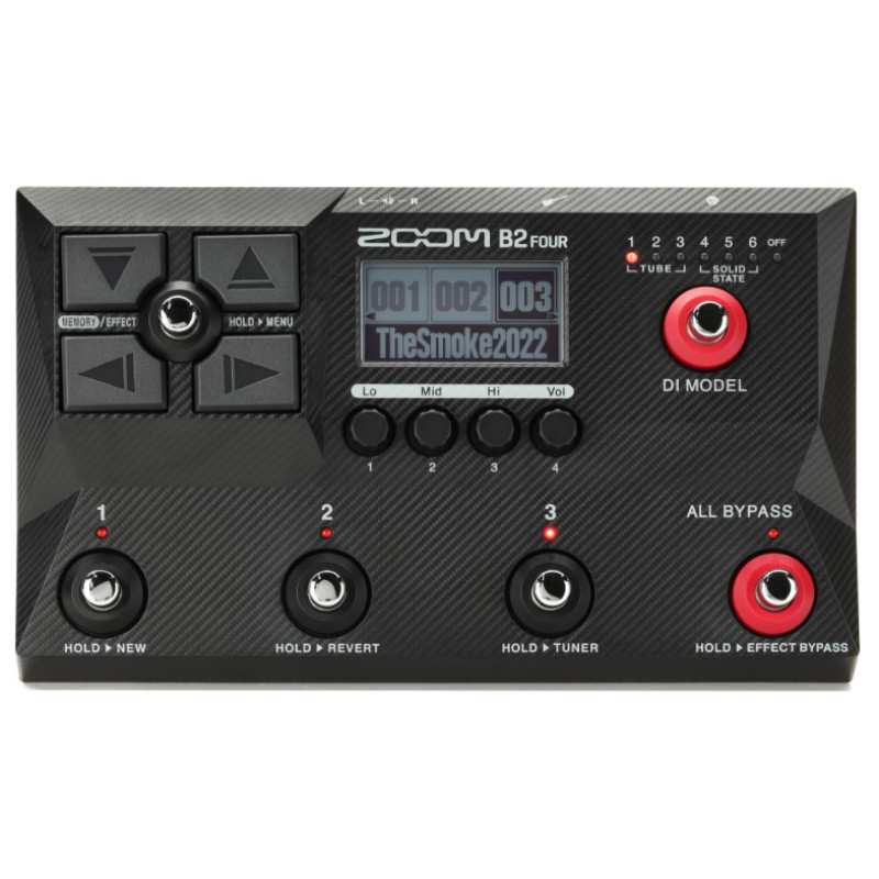 ZOOM B2 FOUR Процесор ефектів