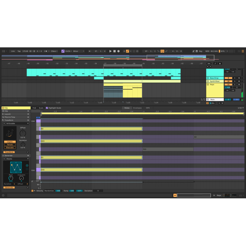 ABLETON Live 12 Standard, UPG from Live Lite Програмне забезпечення