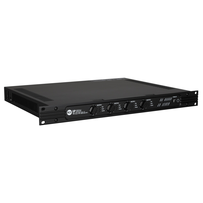 RCF UP 8504 Двоканальний підсилювач потужності 4x125 Вт