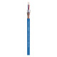 SOMMER CABLE 200-0002 Microphone Cable Stage 22 Highflex; 2 x 0,22 mm²; PVC Ø 6,40 mm; blue