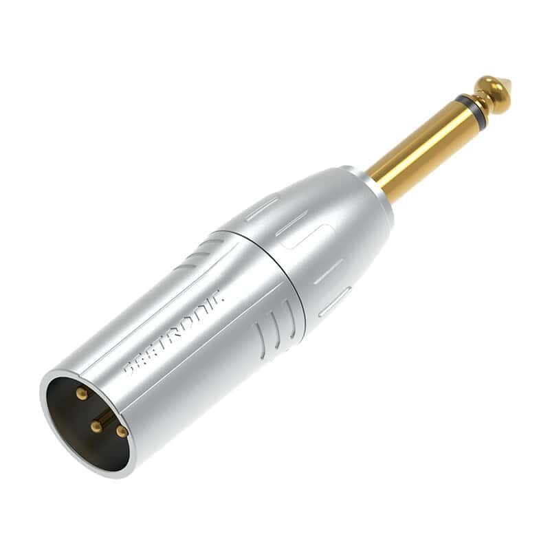 SEETRONIC MA3MP2 Адаптер XLR 3-pin «тато» – Jack 6,3 мм моно штекер
