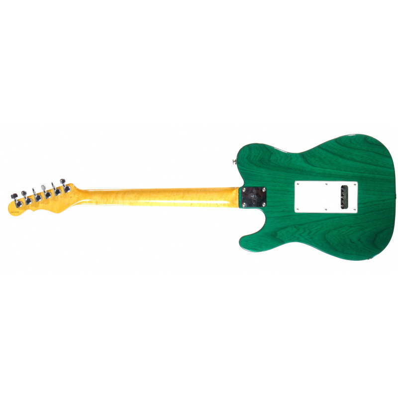 G&L ASAT Z3 (Clear Forest Green, maple, 3-ply Pearl). № CLF45565 Электрогитара