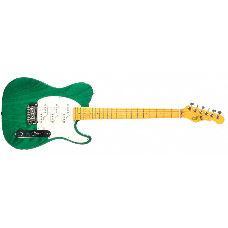 G&L ASAT Z3 (Clear Forest Green, maple, 3-ply Pearl). № CLF45565 Электрогитара