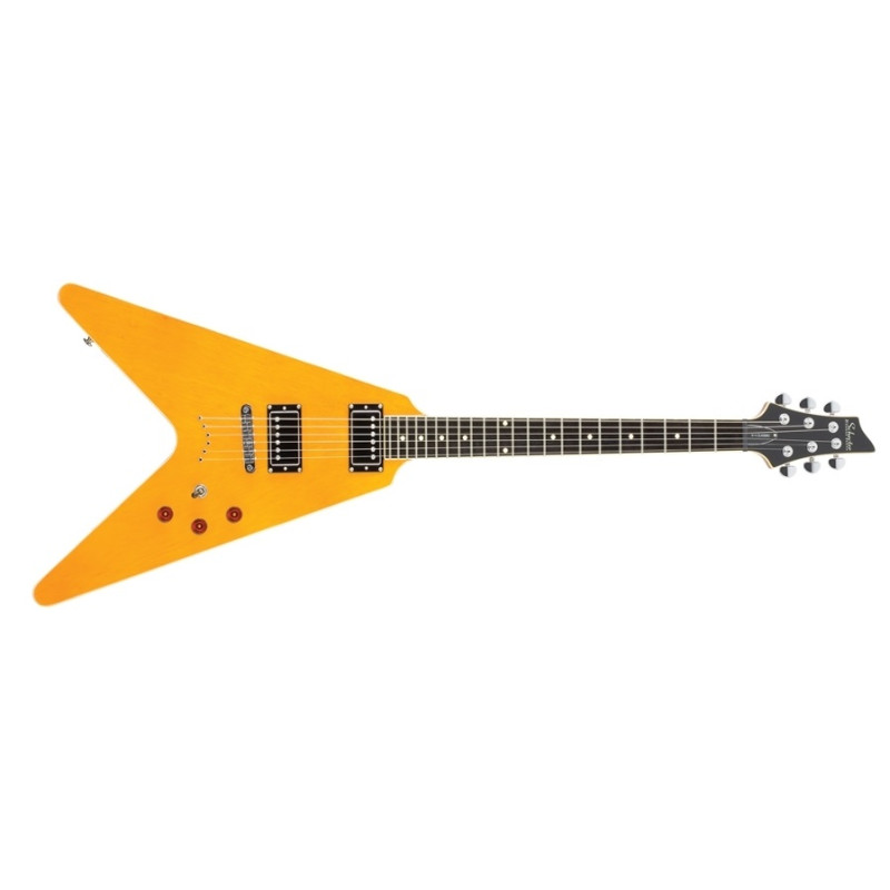 SCHECTER V-1 CLASSIC VYEL Электрогитара
