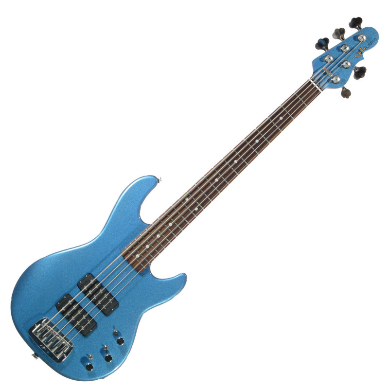 G&L L2500 FIVE STRINGS (Lake Placid Blue, rosewood) №CLF50988