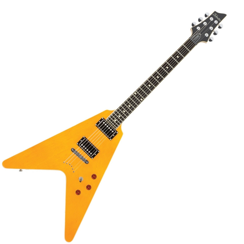 SCHECTER V-1 CLASSIC VYEL Электрогитара